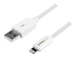 StarTech.com 3 m lange witte Apple 8-polige Lightning-connector-naar-USB-kabel voor iPhone / iPod / iPad - Rechte hoek