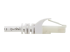 Eaton Tripp Lite Series Safe-IT Cat6a 10G Snagless Antibacterial UTP Ethernet Cable (RJ45 M/M), PoE, White, 3 ft. (0.91 m) - Close-up