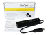 Startech 4-poorts draagbare SuperSpeed USB 3.0-hub met geintegreerde kabel - Linkerhoek