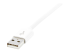 StarTech.com 1 m witte Apple 8-polige Lightning-connector-naar-USB-kabel voor iPhone / iPod / iPad - Close-up