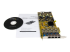 StarTech.com 4-poorts gigabit Power over Ethernet PCIe-netwerkkaart - Voorkant