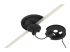 Logitech Rally Mic Pod Mount - De onderkant