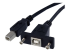 StarTech.com 30cm Inbouwpaneel USB-kabel B naar B - Voorkant
