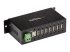 StarTech.com Monteerbare robuuste industriële 7-poort USB-hub - Linkerhoek