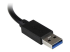 StarTech.com 3-poorts draagbare USB 3.0-hub plus Gigabit Ethernet - 