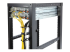 StarTech.com 1U verticale kabel-D-ringhaak voor server racks - Rechte hoek