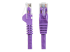 StarTech.com 50ft CAT6 Ethernet Cable, 10 Gigabit Snagless RJ45 650MHz 100W PoE Patch Cord, CAT 6 10GbE UTP Network Cable w/Strain Relief, Purple, Wiring is UL Certified/TIA - Voorkant