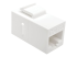 Eaton Tripp Lite Series Cat6a Straight Through Modular In Line Snap In Coupler RJ45 F/F - Rug