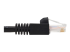 Eaton Tripp Lite Series Cat6a 10G Snagless UTP Ethernet Cable (RJ45 M/M), Black, 3 ft. (0.91 m) - Close-up