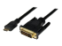 StarTech.com 1m Mini HDMI naar DVI Kabel, DVI-D naar HDMI Kabel (1920x1200p), 19 Pin HDMI Mini Male naar DVI-D Male, Digital Monitor Kabel Adapter M/M, Mini HDMI naar DVI Adapter (HDCDVIMM1M) - Voorkant