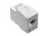 Eaton Tripp Lite Series Cat6/Cat5e Toolless Keystone Jack RJ45 Shuttered, Dust Cap PoE/PoE+ Compliant, White, TAA - Rug