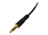 StarTech.com 1 ft / 30 cm slanke 3.5mm Stereo Audio kabel - Close-up