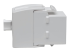 Eaton Tripp Lite Series Cat6/Cat5e Toolless Keystone Jack RJ45 Shuttered, Dust Cap PoE/PoE+ Compliant, White, TAA - Linkerkant