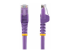 StarTech.com 25ft CAT6 Cable, 10 Gigabit Snagless RJ45 650MHz 100W PoE Cat 6 Patch Cord, 10GbE UTP CAT6 Network Cable, Purple CAT6 Ethernet Cable, Wiring is UL Certified/TIA - Meerdere hoeken