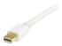 StarTech.com 1 m witte Mini DisplayPort-naar-DisplayPort 1.2 adapterkabel M/M - Close-up