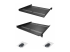 StarTech.com 2 Pack 1U Server Rack Schap, Geventileerd, 20kg, Diepte 40cm - Meerdere hoeken