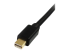 StarTech.com 1,8 m Mini DisplayPort?-naar-DisplayPort 1.2 adapterkabel M/M - Close-up