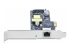 Startech 1-Port 2.5Gbps PoE Netwerkkaart, Intel I225-V, 802.3af/at - Linkerkant