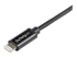 StarTech.com 2 m lange zwarte Apple 8-polige Lightning-connector naar USB-kabel voor iPhone / iPod / iPad - Close-up
