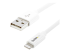 StarTech.com 2 m lange witte Apple 8-polige Lightning-connector-naar-USB-kabel voor iPhone / iPod / iPad - Close-up