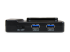 StarTech.com 6-poort USB 3.0/2.0 Combo Hub met Oplaadpoort - Rug