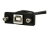 StarTech.com 30cm Inbouwpaneel USB-kabel B naar B - Close-up
