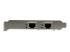StarTech.com Dual Port Gigabit PCI Express Server Network Adapter Card - 