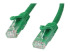 StarTech.com 75ft CAT6 Ethernet Cable, 10 Gigabit Snagless RJ45 650MHz 100W PoE Patch Cord, CAT 6 10GbE UTP Network Cable w/Strain Relief, Green, Wiring is UL Certified/TIA - Rechte hoek
