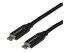 StarTech.com 2m USB-C naar USB-C kabel met 5A/100W Power Delivery - Close-up