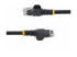 StarTech.com 75ft CAT6 Ethernet Cable, 10 Gigabit Snagless RJ45 650MHz 100W PoE Patch Cord, CAT 6 10GbE UTP Network Cable w/Strain Relief, Black, Wiring is UL Certified/TIA - Meerdere hoeken