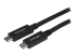 StarTech 0,5 m USB C naar USB C kabel - Rechte hoek