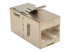 Eaton Tripp Lite Series Cat6 Straight Through Modular Shielded In-line Snap-in Coupler (RJ45 F/F), TAA - Rug