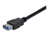 StarTech.com 1m SuperSpeed USB 3.0 Verlengkabel A naar A - Close-up