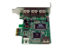 StarTech.com 4-poort PCI Express Low Profile High Speed USB-kaart - Rechterkant