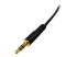 StarTech.com 3 m slanke 3.5mm Stereo Audio kabel - Close-up