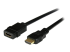 StarTech.com 2m HDMI Extender Kabel, HDMI Male naar Female Kabel, 4K HDMI Uibreidingskabel, 4K 30Hz UHD HDMI Cable met Ethernet M/F, High Speed HDMI 1.4 Kabel, HDMI Cord Extension (HDEXT2M) - Rechte hoek