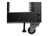 StarTech.com 25U open-frame server rack kast met 4 stijlen met instelbare diepte incl. zwenkwielen/stelpoten en kabelhaken - Close-up
