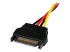 StarTech.com 15cm SATA naar LP4 Verloopkabel Voeding - Close-up