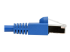 Eaton Tripp Lite Series Cat6a 10G Snagless Shielded STP Ethernet Cable (RJ45 M/M), PoE, Blue, 20 ft. (6.09 m) - Linkerkant