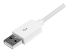 StarTech.com 3 m lange witte Apple 8-polige Lightning-connector-naar-USB-kabel voor iPhone / iPod / iPad - Rechte hoek