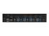 StarTech.com 4 Port Dual Monitor KVM HDMI Switch, 4K 60Hz Ultra HD HDR, Desktop Hub 4K HDMI 2.0 KVM Schakelaar met 2 Port USB 3.0 (5Gbps) & 4x USB 2.0 HID, Audio, Hotkey Switching, TAA (SV431HU34K6) - Rug