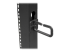 StarTech.com 25U open-frame server rack kast met 4 stijlen met instelbare diepte incl. zwenkwielen/stelpoten en kabelhaken - Close-up